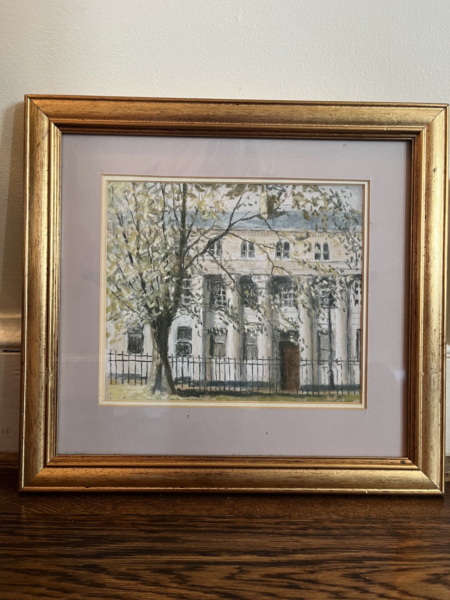 Old Houses, Upper Crescent By Larry McIlwaine