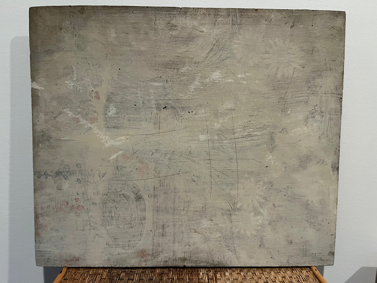 Still Life, Flowers & Apples