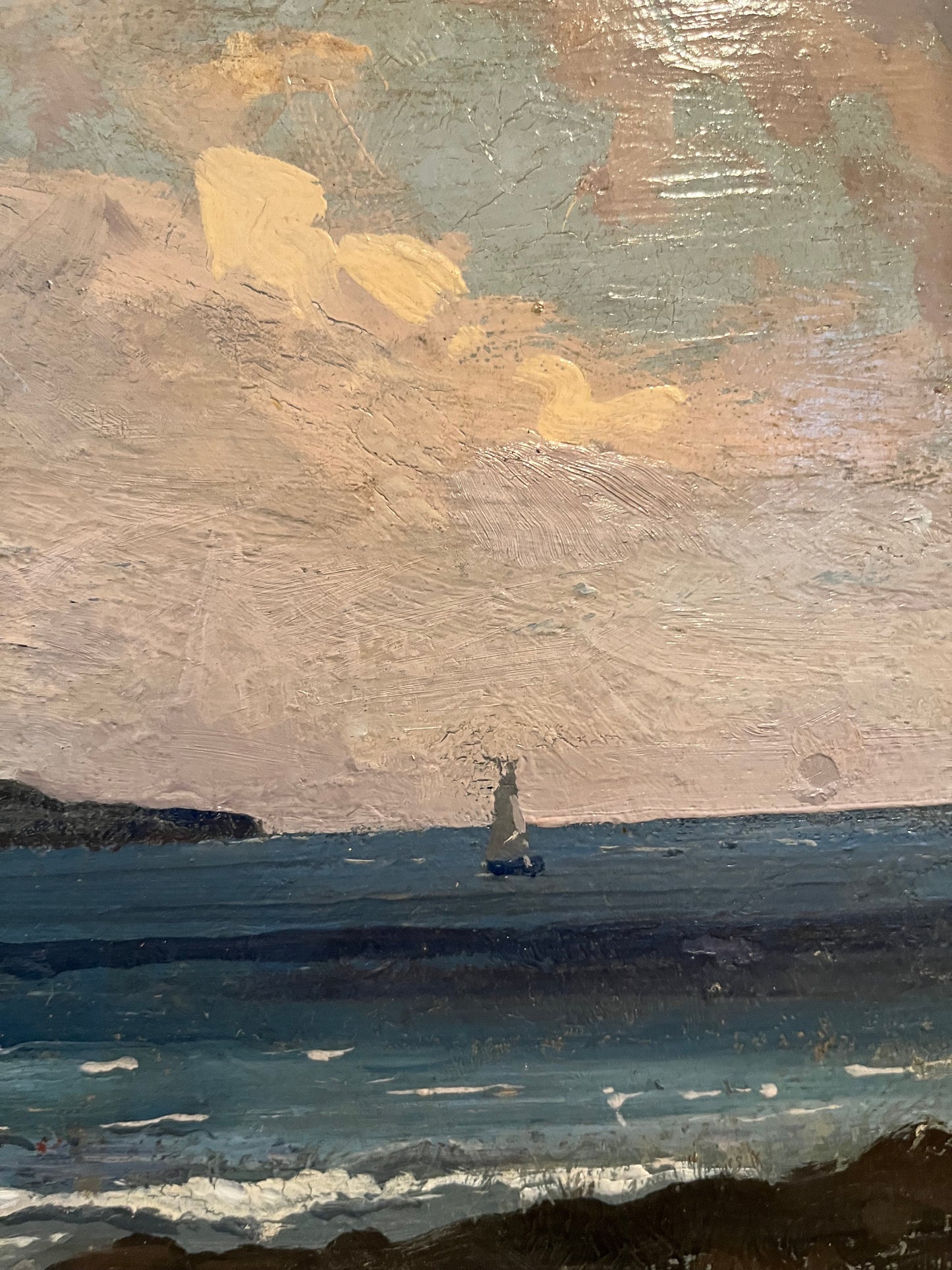Figure in a Coastal View