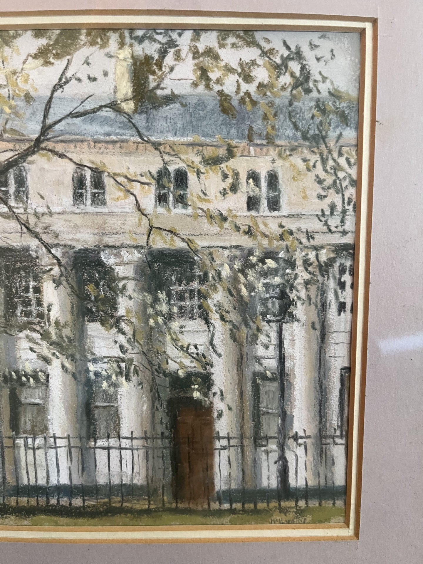 Old Houses, Upper Crescent By Larry McIlwaine