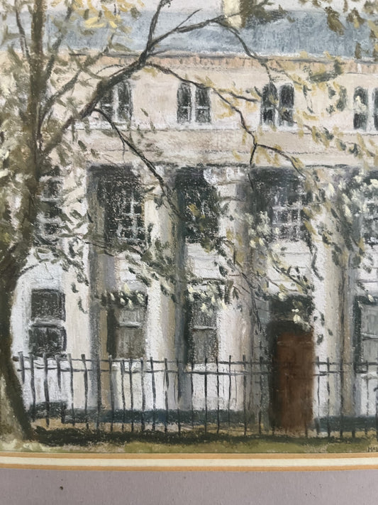 Old Houses, Upper Crescent By Larry McIlwaine
